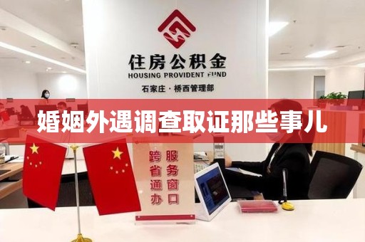 龙文婚姻外遇调查取证那些事儿