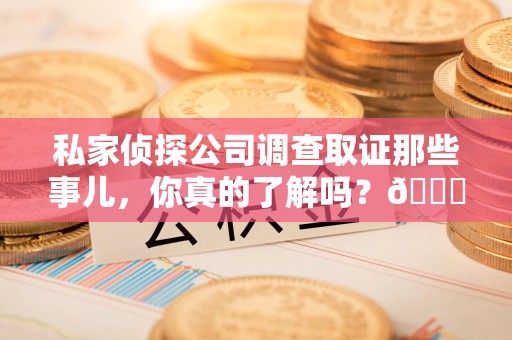 龙文私家侦探公司调查取证那些事儿，你真的了解吗？😎
