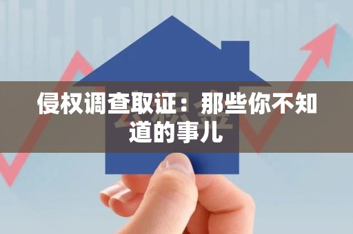 龙文侵权调查取证：那些你不知道的事儿