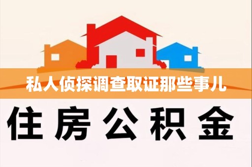 龙文私人侦探调查取证那些事儿