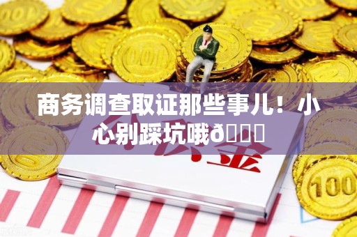 龙文商务调查取证那些事儿！小心别踩坑哦😉