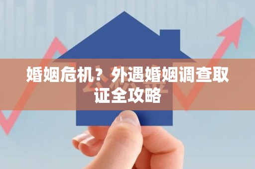 龙文婚姻危机？外遇婚姻调查取证全攻略