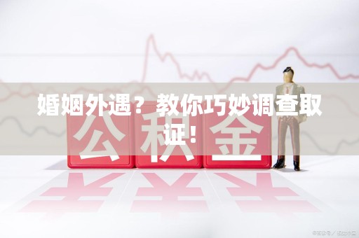 龙文婚姻外遇？教你巧妙调查取证！